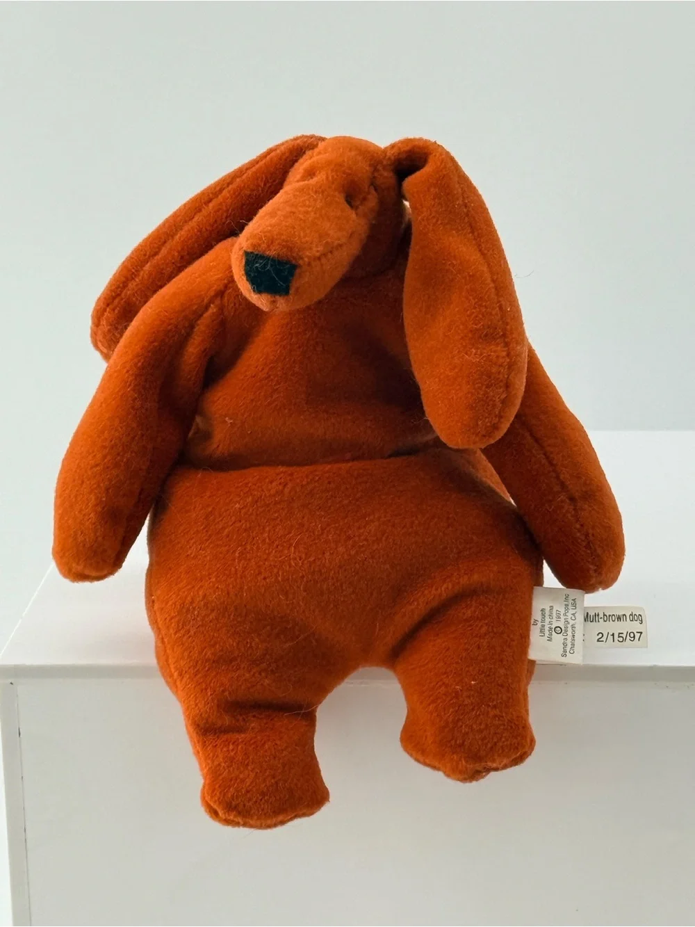 Plush Rust Brown Bunny-Dog Stuffed Toy